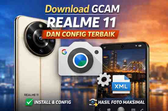 Download GCAM Realme 11 dan Config Terbaik